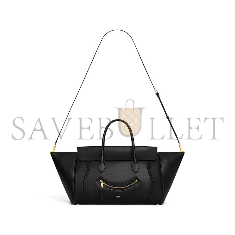 CELINE MEDIUM SMILING NEW LUGGAGE IN SUPPLE SHINY LAMBSKIN 123693GW2.38NO (36*22*16cm) CELINE MEDIUM SMILING NEW LUGGAGE IN SUPPLE SHINY LAMBSKIN 123693GW2.38NO (36*22*16cm)